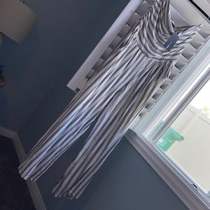 Tube top jumpsuit Super Stretch. Regular length